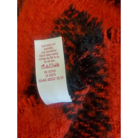 JUSTICE FOR GIRLS RED REINDEER BEANIE HAT & SCARF SET - Picture 6 of 6